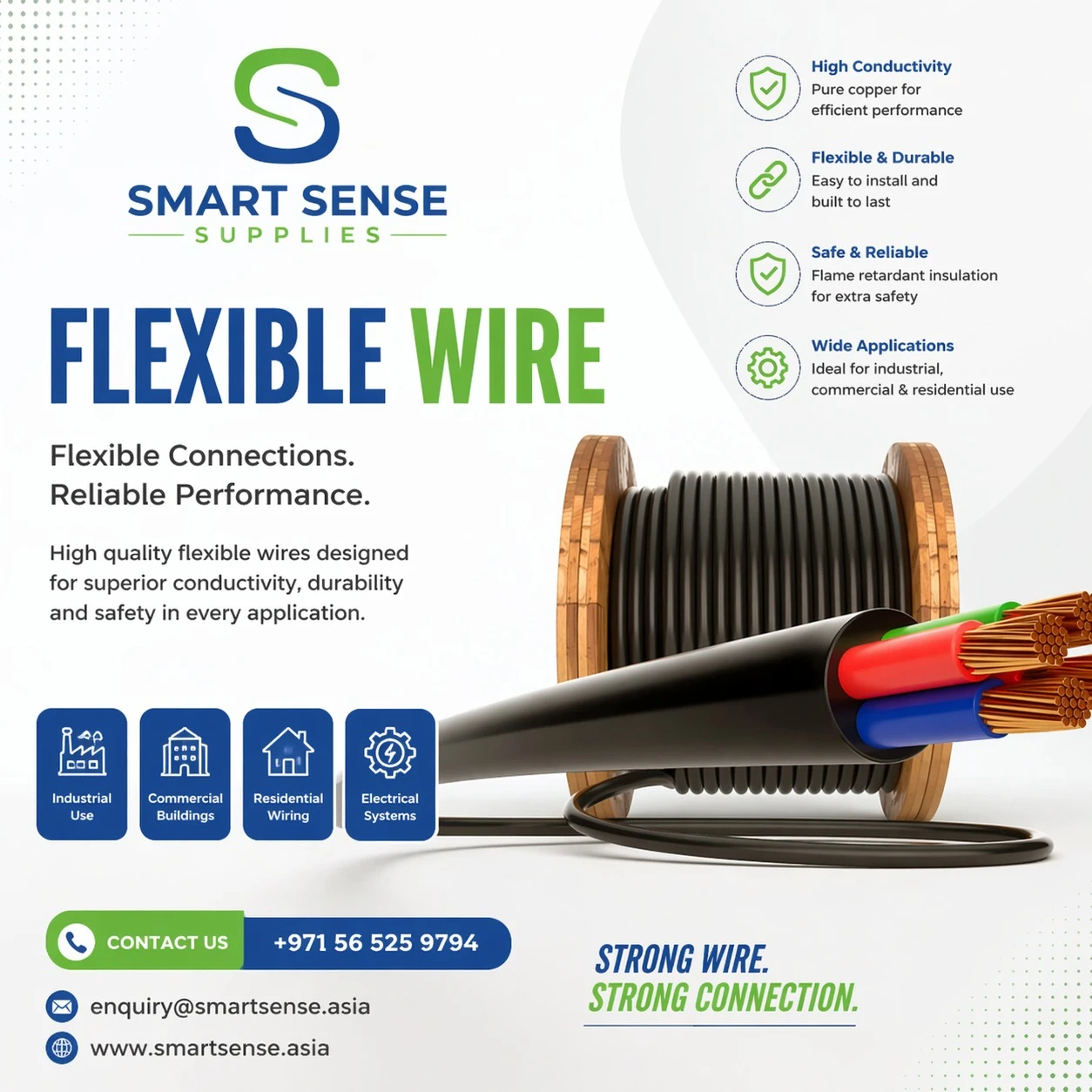 Flexible Wire: Reliable Power Connectivity for Modern Electrical Applications
