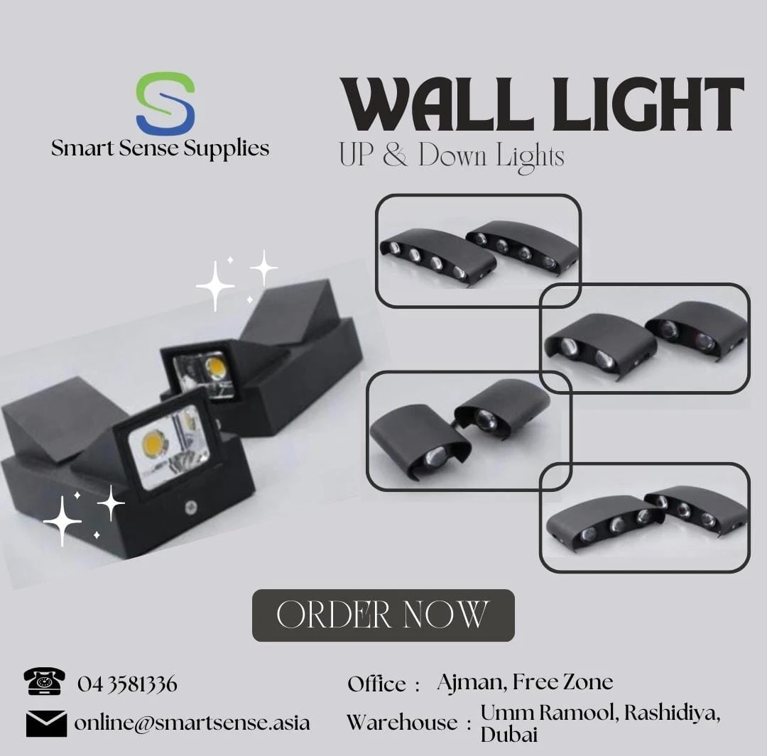 LED waterproof wall light, up/down LED wall light, IP65 waterproof, suitable for