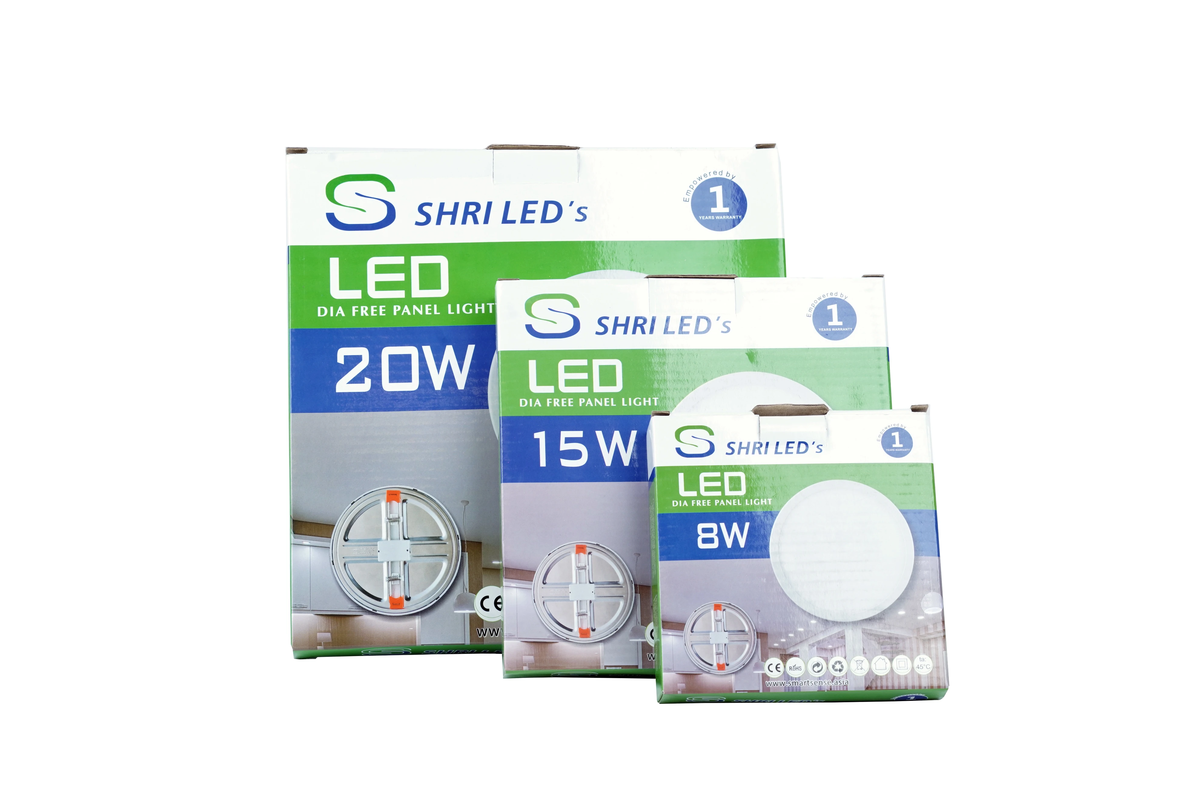 Smart Sense LED Panel Light Adjustable free cut hole Led round ceiling panel hover