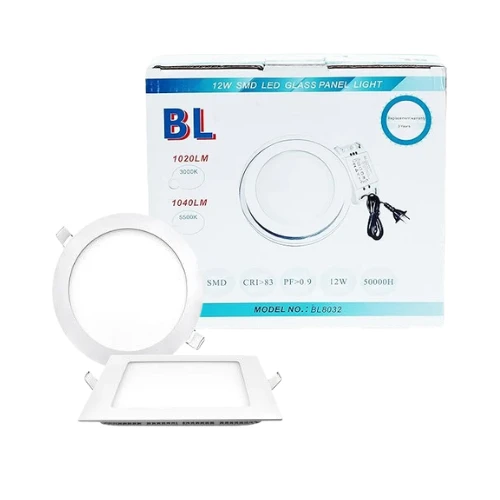 Smart Sense SMD Glass Panel Light 12w
